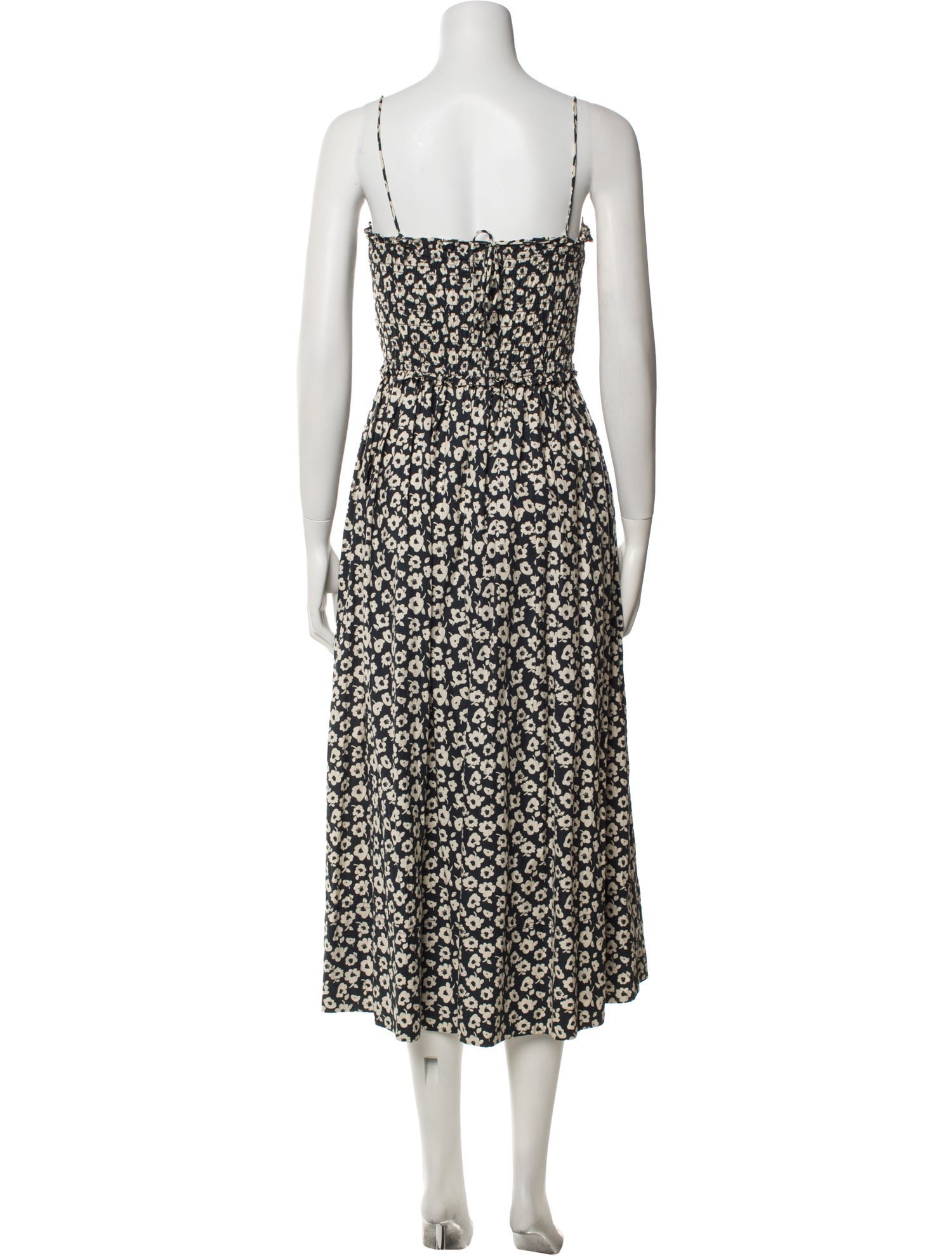 Apiece Apart Floral Print Long Dress